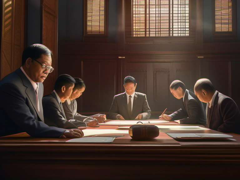 Legal illustration: Abandonment of Legal Proceedings and Due Process Violations