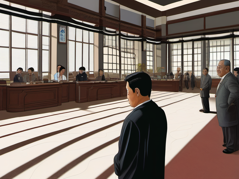 Legal illustration: District Court Dismissal Due to Procedural Violation