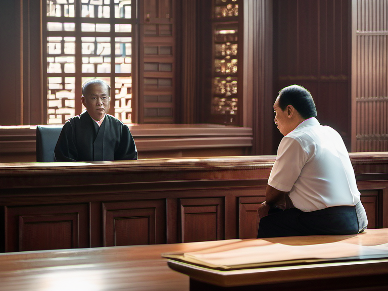 Legal illustration: Dual Prosecution Challenges Regarding Defendant’s Witness Testimony