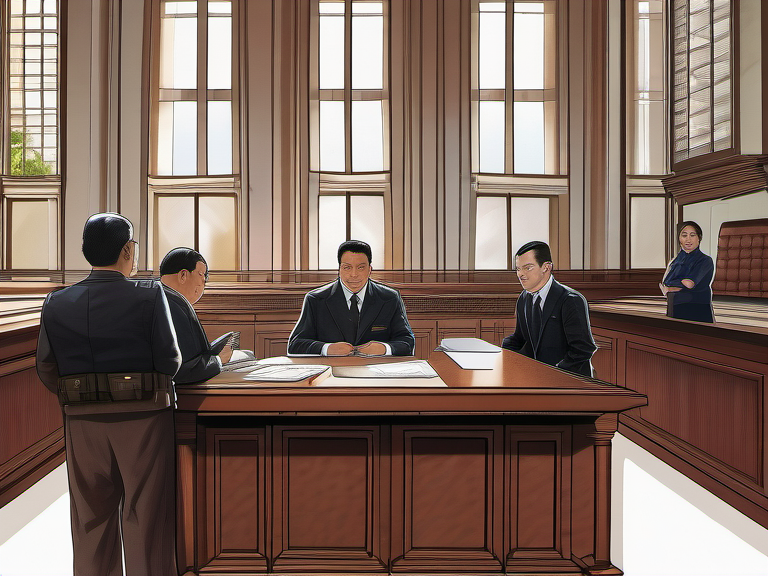 Legal illustration: Public Prosecutor’s Duties Regarding Criminal Justice and the Accused