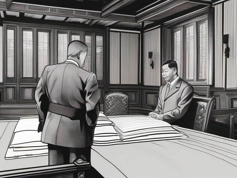 Legal illustration: Witness Examination Rights and Obligations in Criminal Proceedings