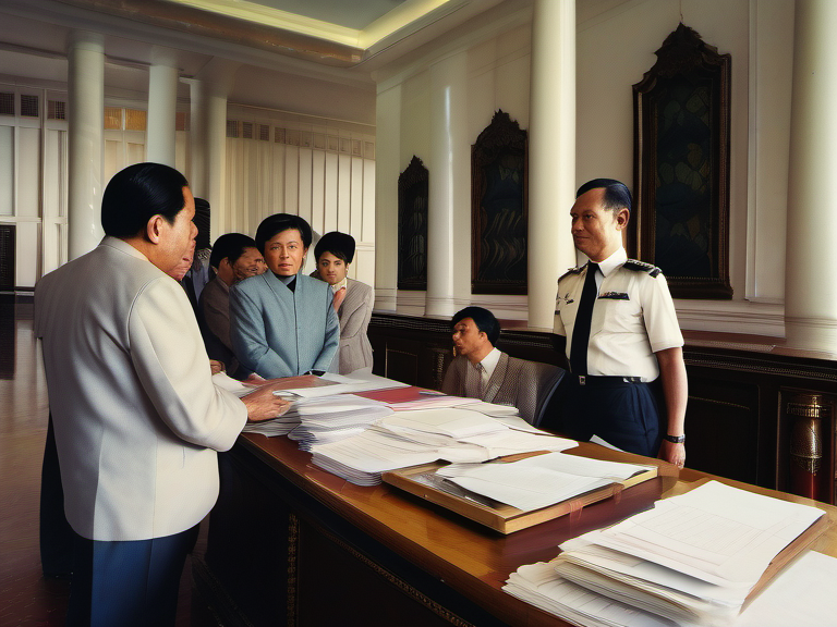 Legal illustration: Debt Recovery and Severance Payment Disputes Regarding Government Employee Assets