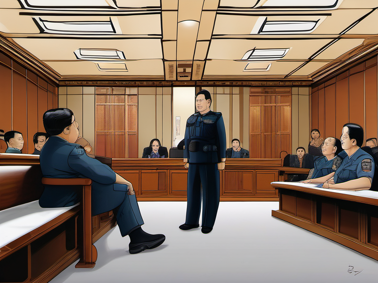 Legal illustration: Prosecution for Forgery Before Provincial Criminal Court