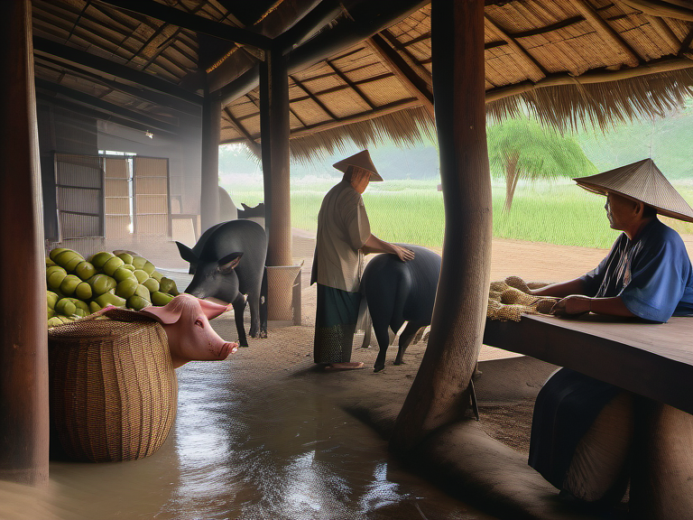 Legal illustration: Debt Payment Obligations Regarding Possession of Livestock and Offspring