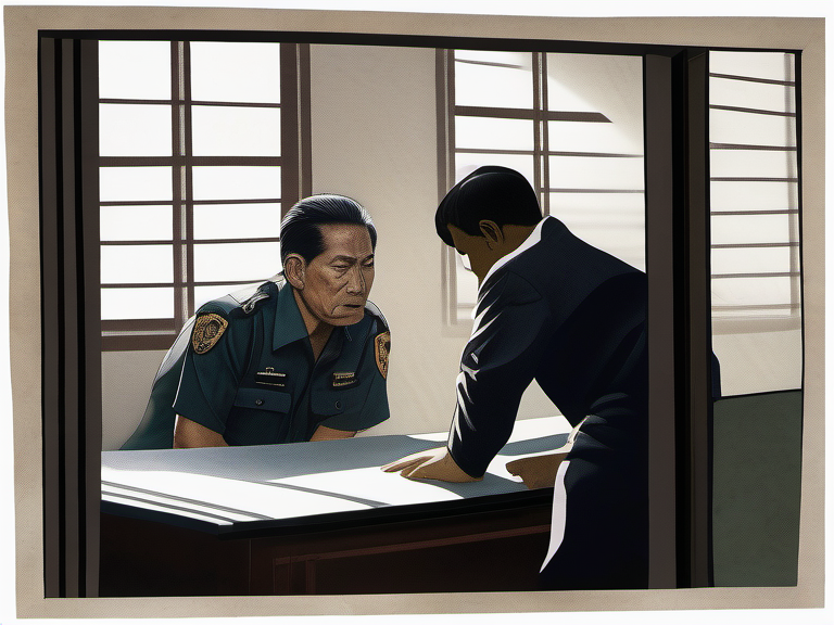 Legal illustration: Unreasonable Assertion of Attorney-Client Privilege in Criminal Interrogation