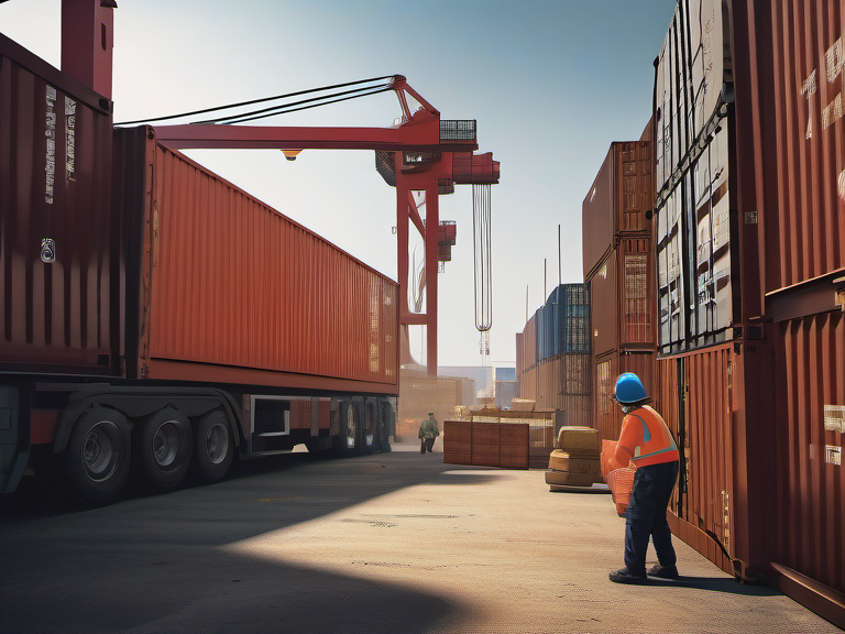 Legal illustration: Negligence Liability for Cargo Damage During Carrier Control