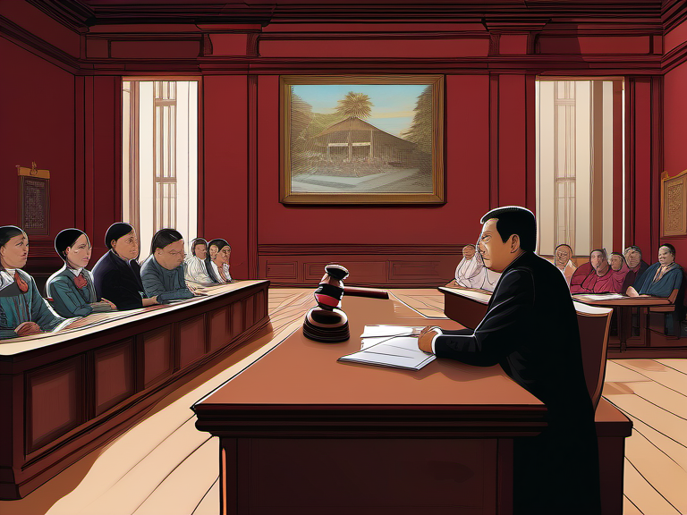 Legal illustration: Dismissal of Embezzlement Charges and Subsequent Property Damage Claim