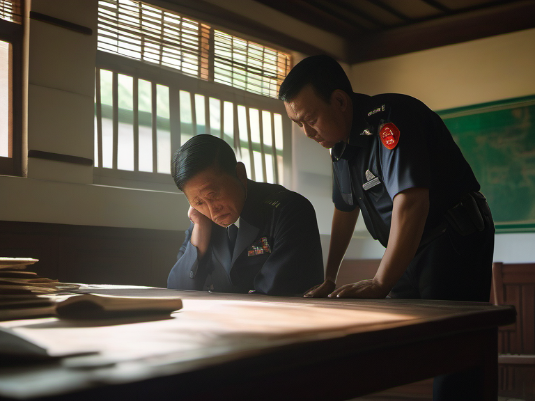 Legal illustration: Admissibility of Self-Incriminating Statements in Theft Investigations