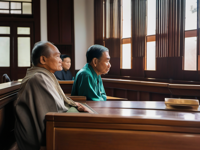 Legal illustration: Defendant’s Denial of Possession and Explosive Device Allegation
