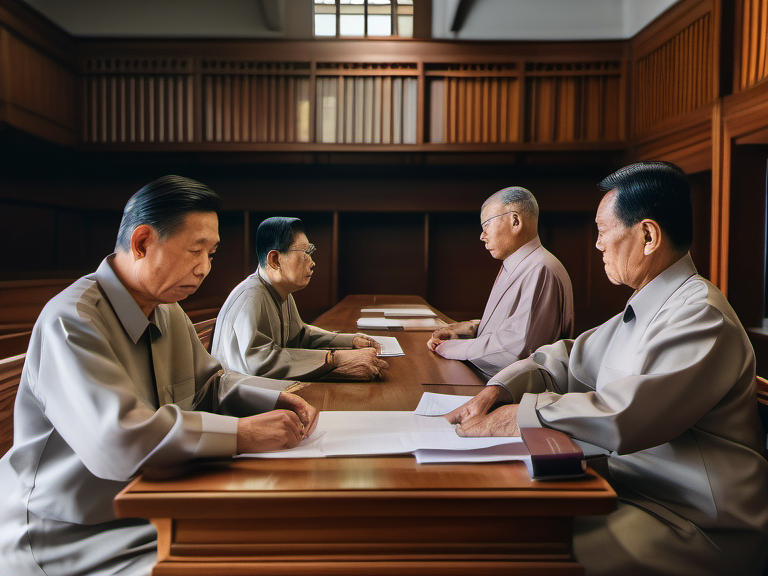 Legal illustration: Criminal Conviction and Civil Claim Regarding Property Recovery
