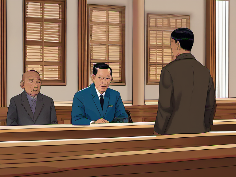 Legal illustration: Authority to Examine Witnesses by Commission