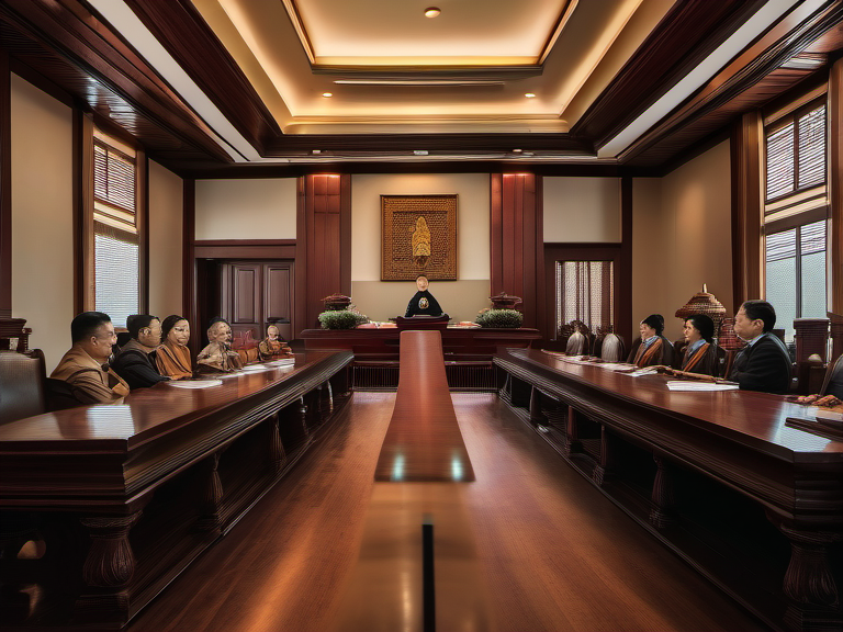 Legal illustration: Government Agency Involvement in a Civil Litigation Proceeding