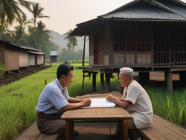 Legal illustration: Mortgage Enforcement Dispute Regarding Land Security Agreement