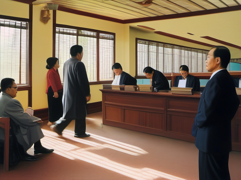 Legal illustration: District Court Dismissal Due to Procedural Violation