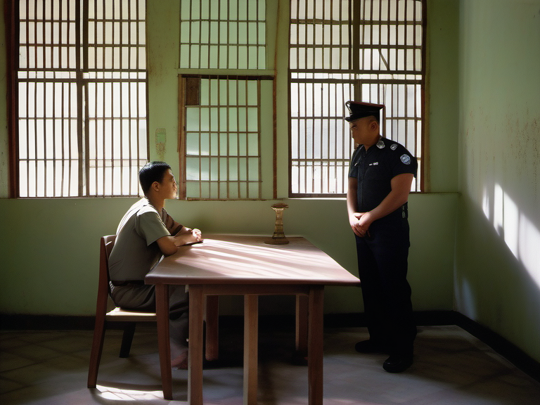 Legal illustration: Criminal Investigation and Detention Proceedings Regarding Fraud Charges