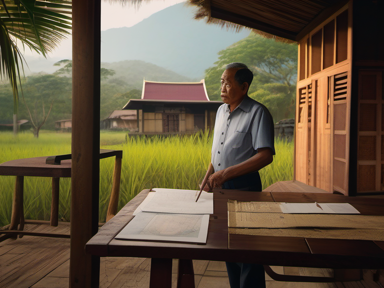 Legal illustration: Land Donation Dispute and Contractual Rights Claim