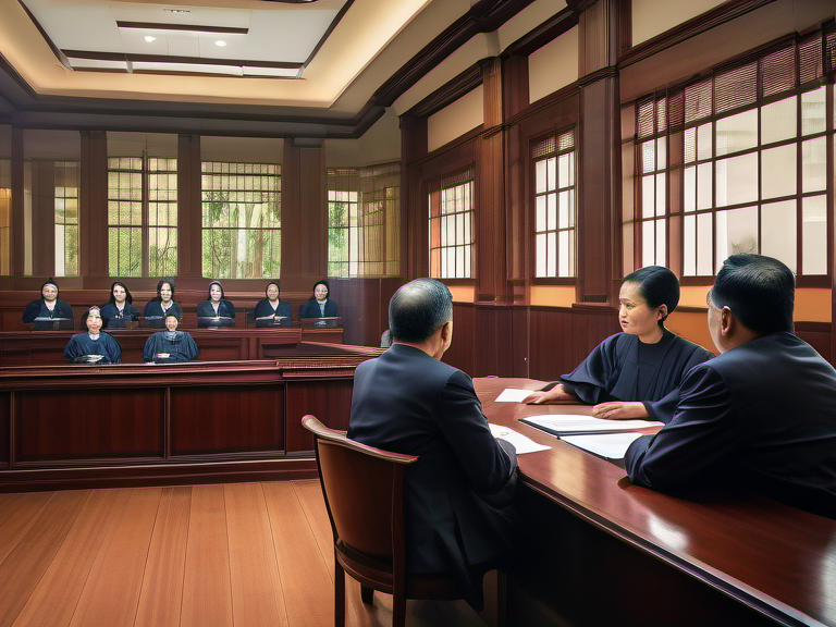 Legal illustration: Dismissal of Litigation Due to Missed Court Appearance
