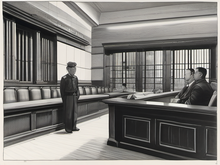 Legal illustration: Prosecution for Forgery Before Provincial Criminal Court