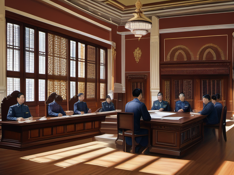 Legal illustration: Constitutional Conflicts Regarding Surveillance and Judicial Procedures