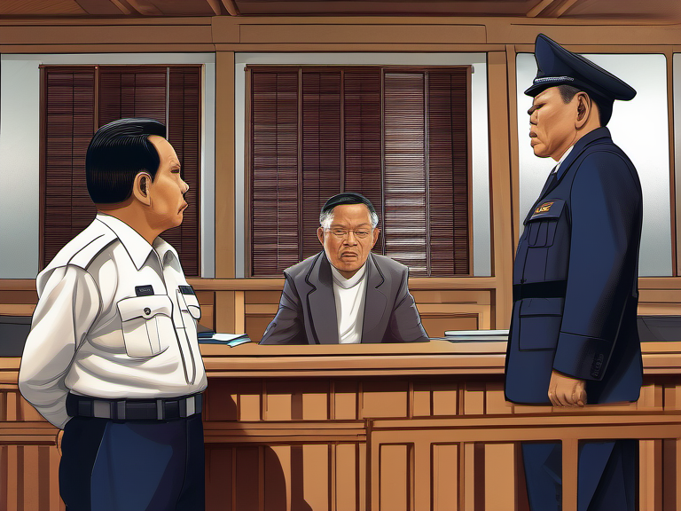 Legal illustration: Liability for Unauthorized Use of an Arrest Warrant