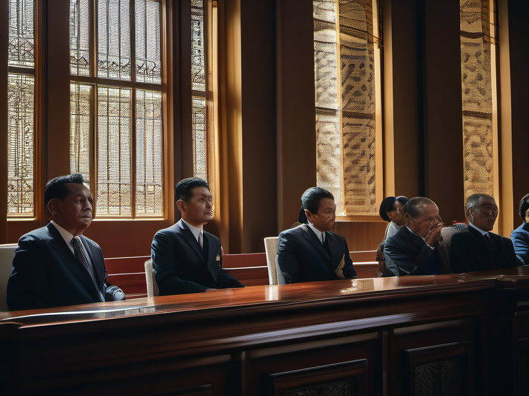 Legal illustration: Improper Order Regarding Evidence Presentation and Defendant’s Absence