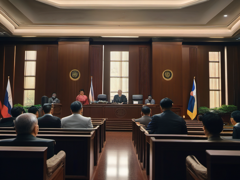 Legal illustration: Court Order Suspending Investigation Pending Trial Determination