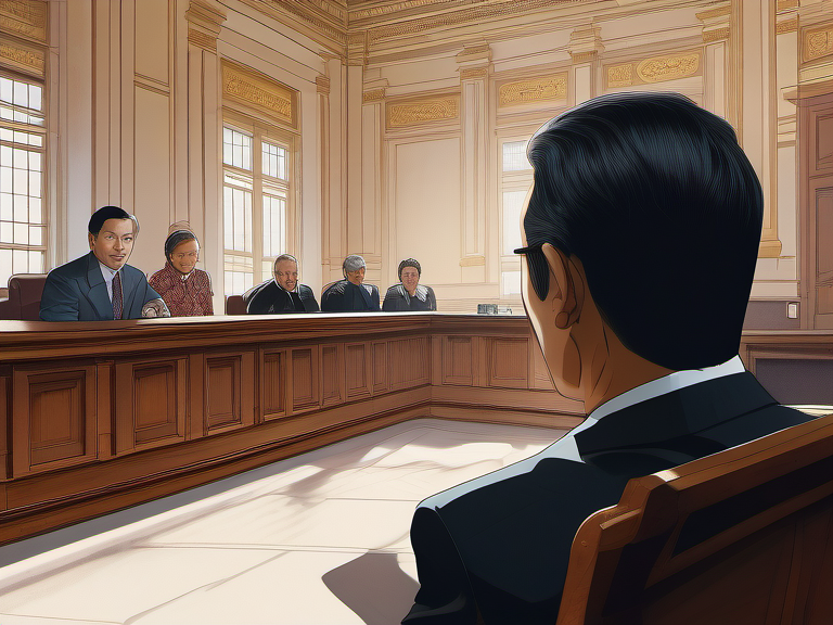 Legal illustration: Inadmissible Challenge to Evidence Presented in Court